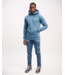 Malelions Malelions Men Destroyed Signature Hoodie - MM1-SS24-23 - Slate Blue/Cement