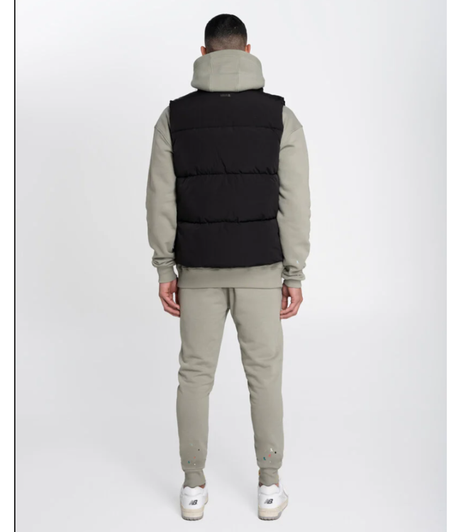 Malelions Malelions MM1-PS24-17 Men Crinkle Padded Vest Black