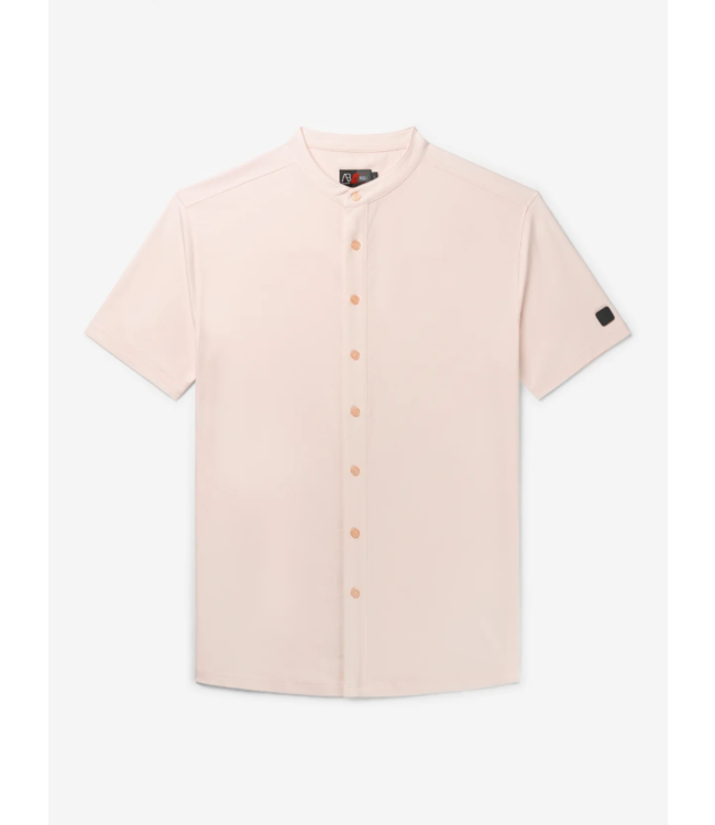 AB-Lifestyle AB- Lifestyle Button Up Short  - Barely Pink