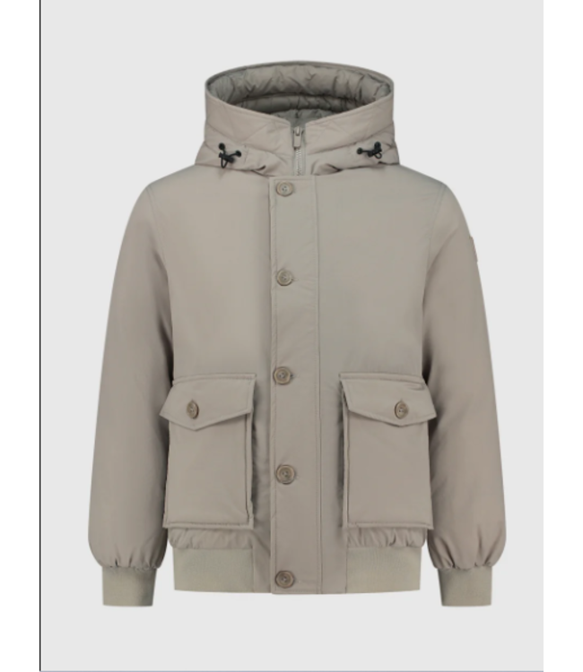 Purewhite Purewhite  Winterjacket  -Taupe 23030402