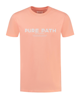 pure path Pure Path T-Shirt Coral 24010112