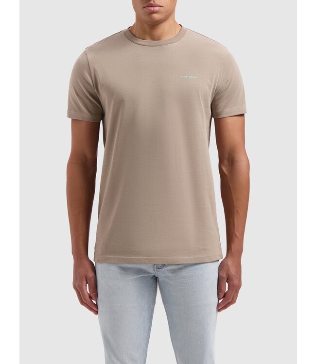 pure path Pure Path T-Shirt /Taupe 24010107