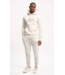 Malelions Malelions MM1-SS24-07 Men Striped Signature Hoodie - Off - White / Taupe