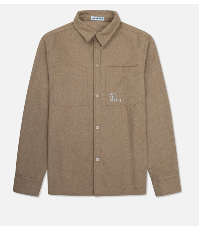 Off The Pitch Off The Pitch Canyon Overhshirt Java Brown