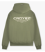 Croyez Family Owned Business Hoodie /Washed Olive