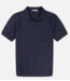 Off The Pitch Smart Knitted Polo Navy OTP241051