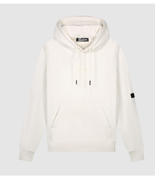 Malelions Men Cargo Hoodie / Off White