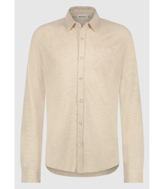 Circle of trust Circle of Trust HS24_49_8422 Benett Shirt LS - Latte