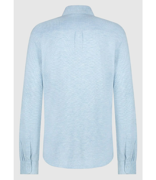 Circle of trust Circle of Trust HS24_49_8422 Benett Shirt LS - Blue Breeze