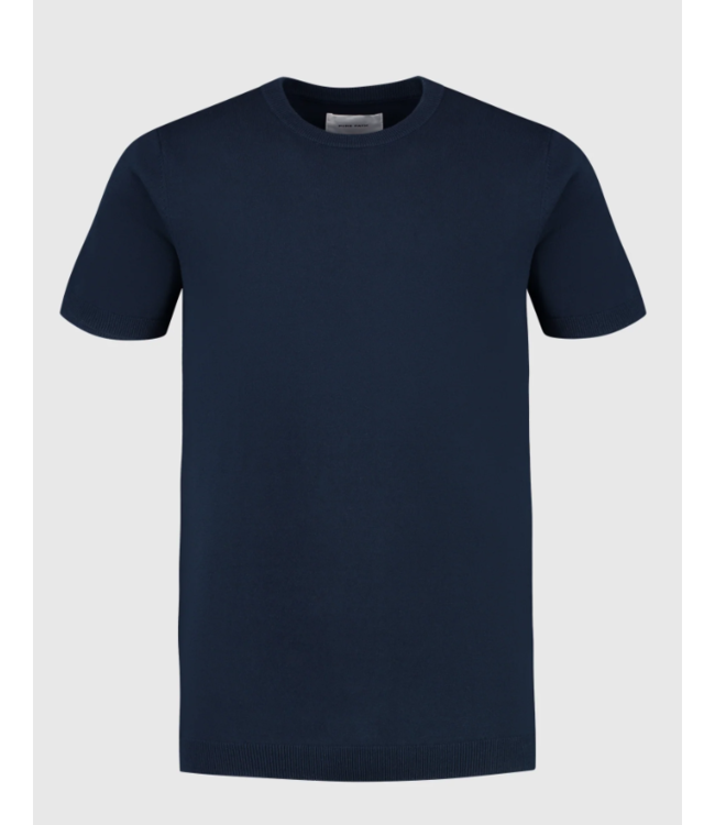 Pure Path PW 24010806 Knitwear T- Shirt / Navy