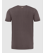 Pure Path PW 24010808 Vertical Striped Knitwear T-Shirt / Brown