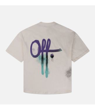 Off The Pitch OTP241018 Graffity Oversized Tee / Off White