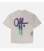 Off The Pitch OTP241018 Graffity Oversized Tee / Off White