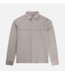 Off The Pitch OTP241035 Smart Interlock Overshirt- Silver Lining