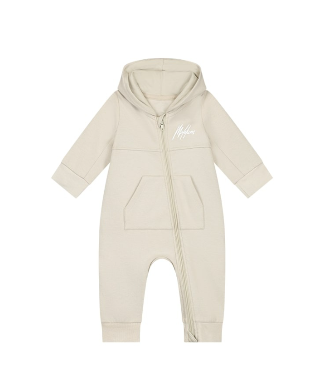 Malelions Malelions Baby Signature Tracksuit - Dark Beige