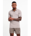 Malelions Malelions Men Signature Polo Taupe/White