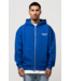 Equalité Equalite Societe Oversized Full Zip Hoodie Blue