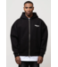 Equalité Equalite Societe Oversized Full Zip Hoodie Black