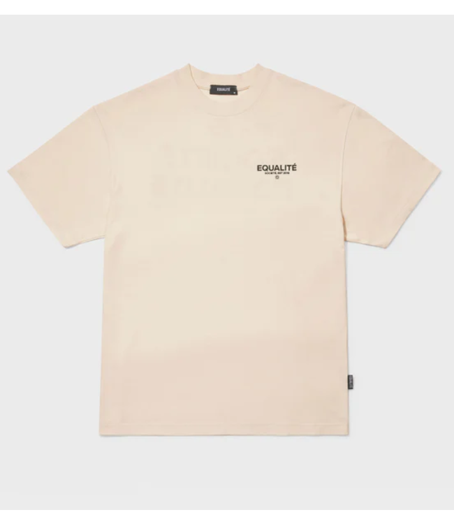 Equalité Equalite Societe Oversized Tee Beige