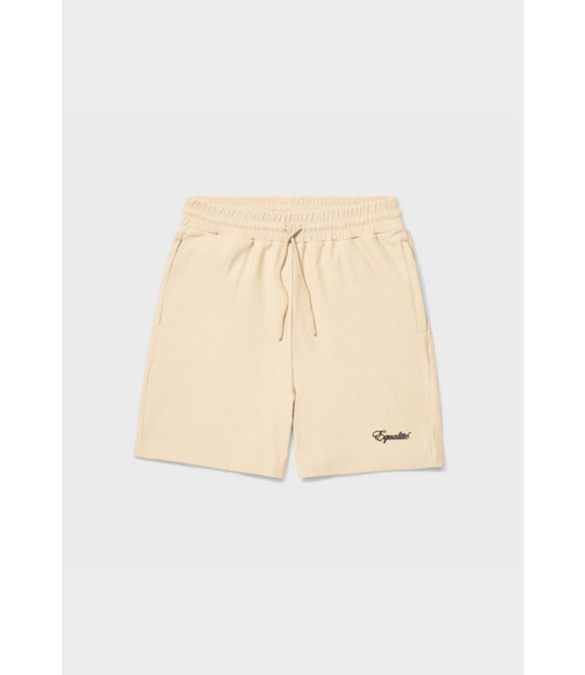 Equalité Equalite Ribbed  Shorts - Beige