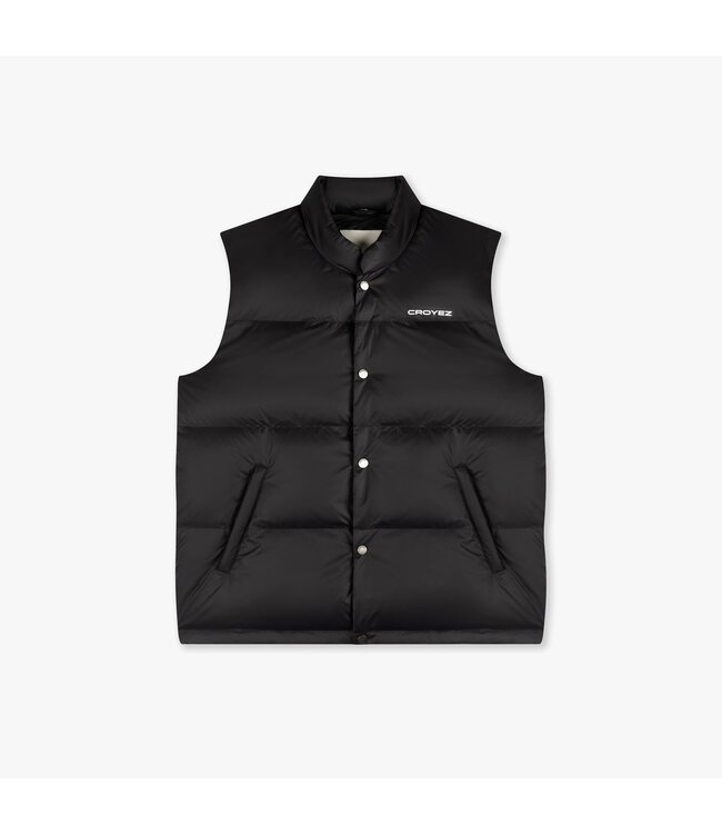 Croyez Organetto Puffer Vest - Black