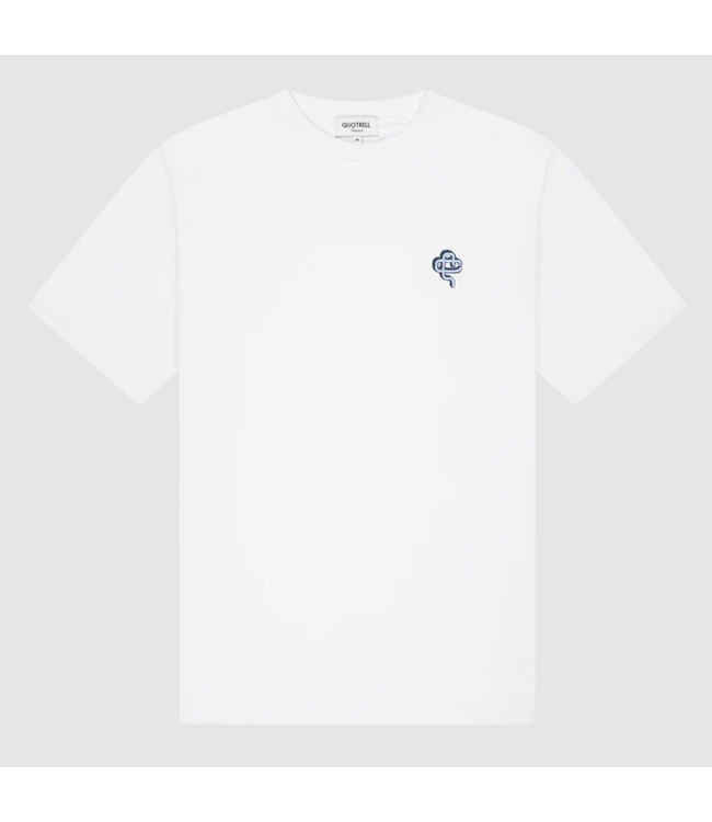 Quotrell Quotrell Florence T-Shirt - White/Light Blue