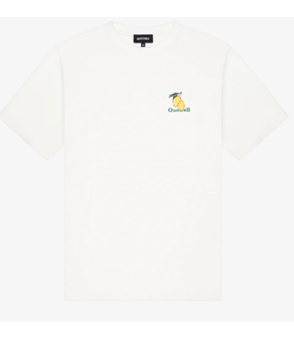 Quotrell Quotrell Limone T-Shirt  - Off White/Green