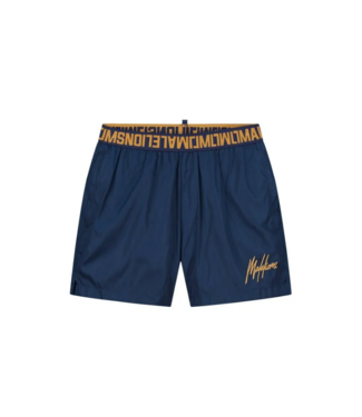 Malelions Malelions Men Venetlan Swim Shorts - Navy