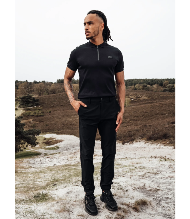 AB-Lifestyle AB Lifestyle Casual Rib Pants - Jet Black