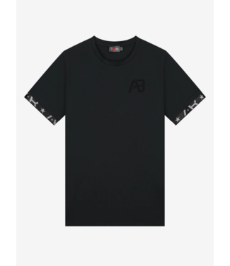 AB-Lifestyle AB-Lifestyle Flag Tee -Jet Black