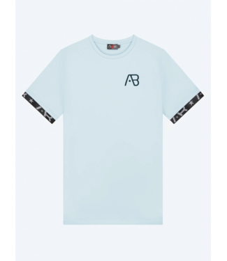 AB-Lifestyle AB- Lifestyle Flag Tee -Omphalodes