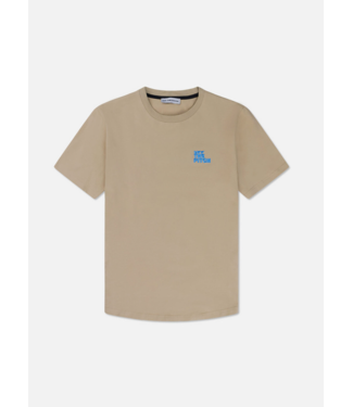 Off The Pitch Off The Pitch Fullstop Slim Fit Tee - Sand