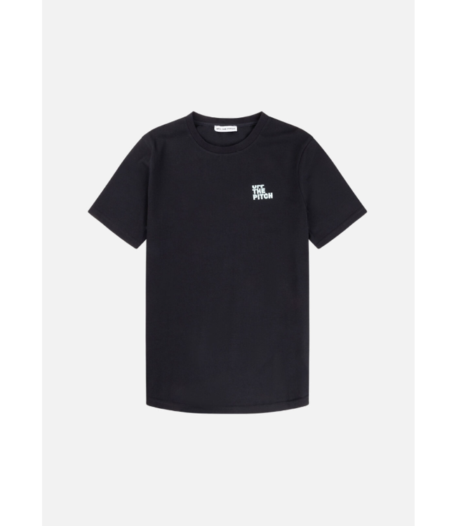 Off The Pitch Off The Pitch Fullstop Slim Fit Tee - Black