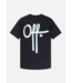 Off The Pitch Off The Pitch Fullstop Slim Fit Tee - Black