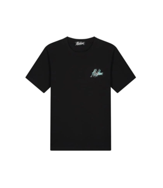 Malelions Men Splash T-Shirt MM3-SS24-15 - Black