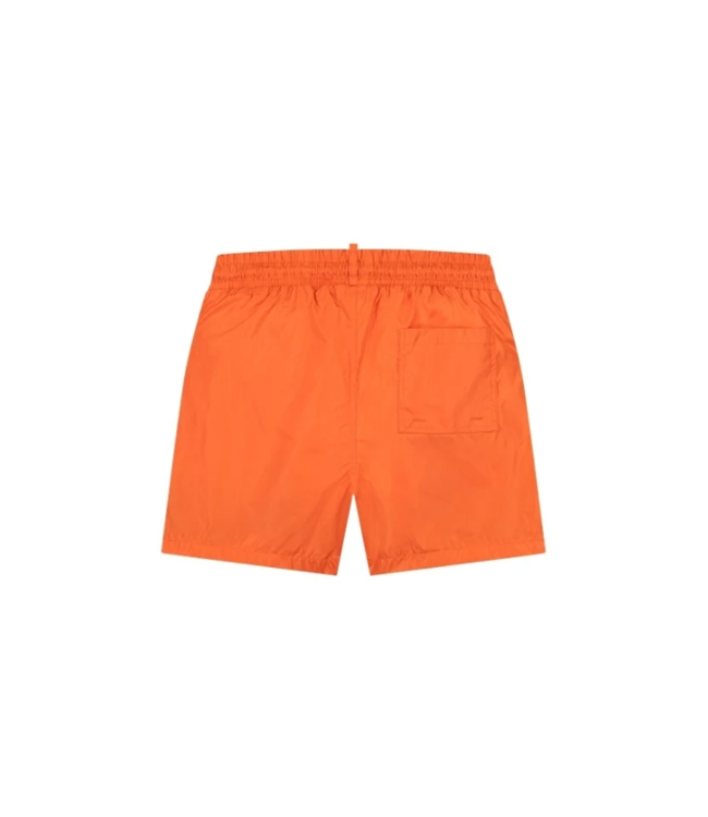 Malelions Malelions Men Captain Swim Shorts - Orange/Antra