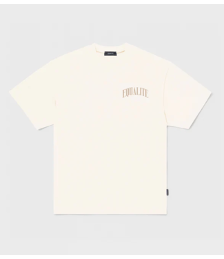 Equalité Equalite Oliver Tee - White / Taupe