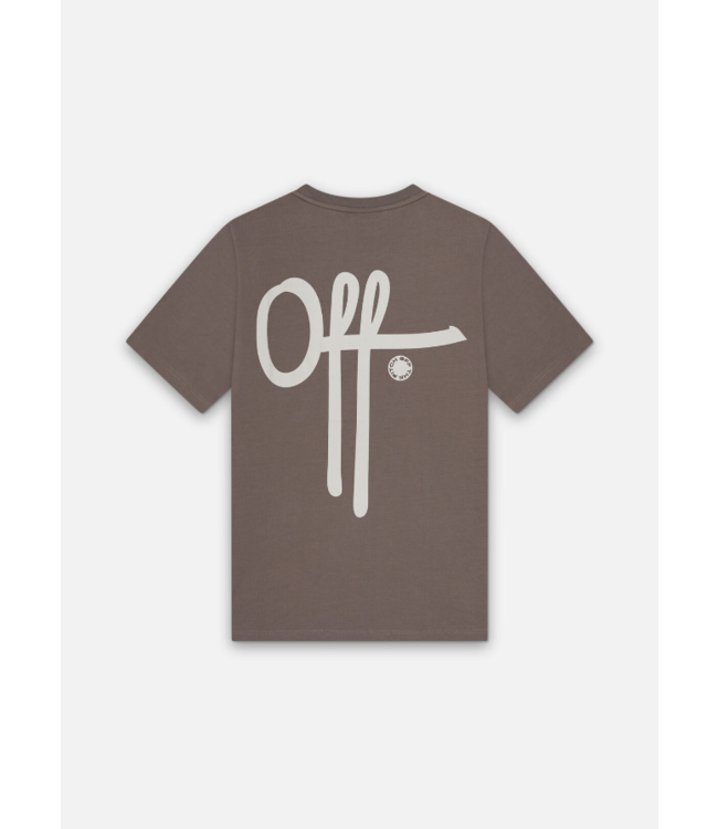 Off The Pitch OTP Fullstop Slim Fit Tee - Mud Olive
