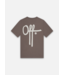 Off The Pitch OTP Fullstop Slim Fit Tee - Mud Olive