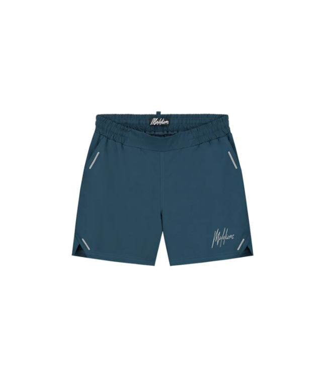 Malelions Malelions  SP1-2024-01 Padel Hexagon Shorts Petrol