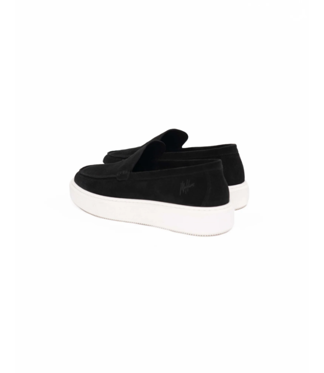 Malelions Malelions Men Low Top Cup Loafers - Black