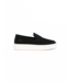 Malelions Malelions Men Low Top Cup Loafers - Black