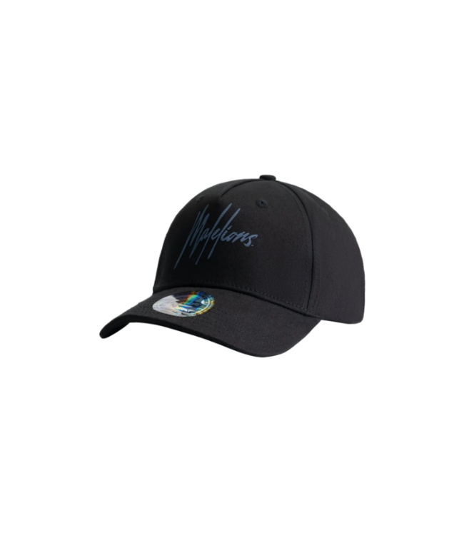 Malelions Malelions Men Striped Signature Cap Black/Blue