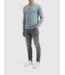 Pure Path Pure Path Halfzip Polo Knitwear 24030806 Blue Grey