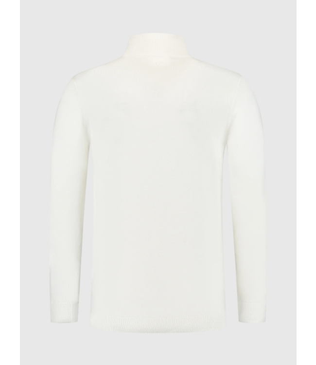 Pure Path Pure Path Essential Knitwear Mockneck Sweater Off White 24030801