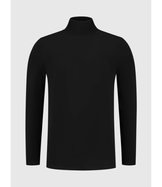 Pure Path Pure Path Essential Knitwear Turtleneck Sweater Black 10813