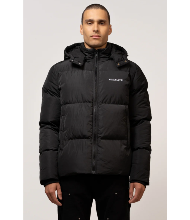 Equalité Essential Puffer Jacket - Black