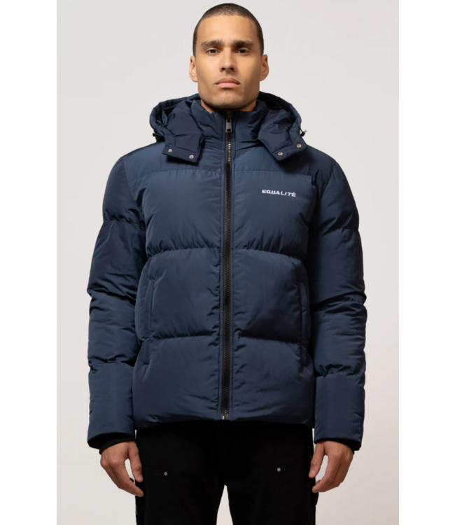 Equalité Essential Puffer Jacket - NAVY