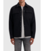 Pure Path Pure Path Flannel Overshirt 02-Black