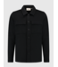 Pure Path Pure Path Flannel Overshirt 02-Black